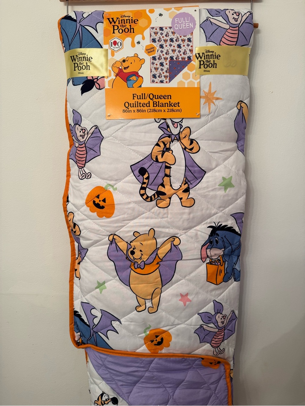 Winnie The Pooh Queen /Full Size Halloween Quilt